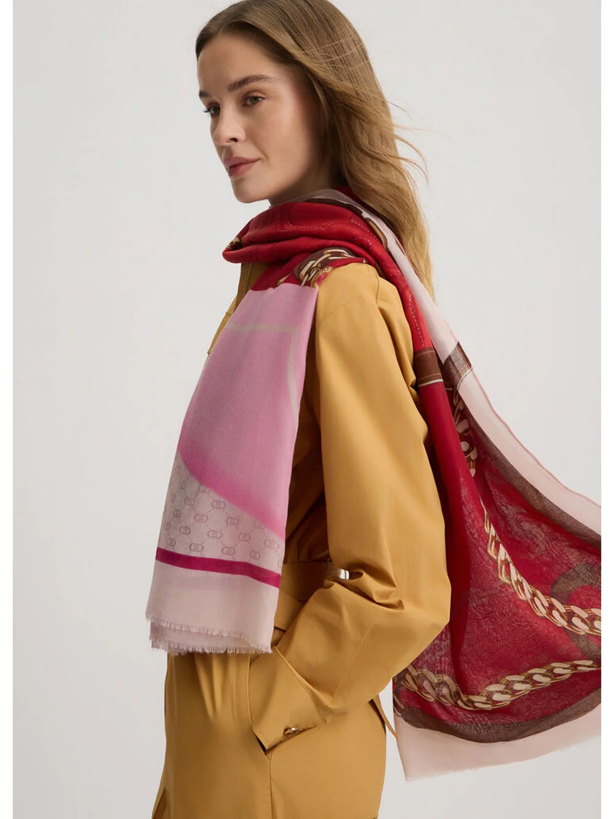 LIU JO SOFT Stola Donna  2A5026T0300 X0644 Rosso - Image 5