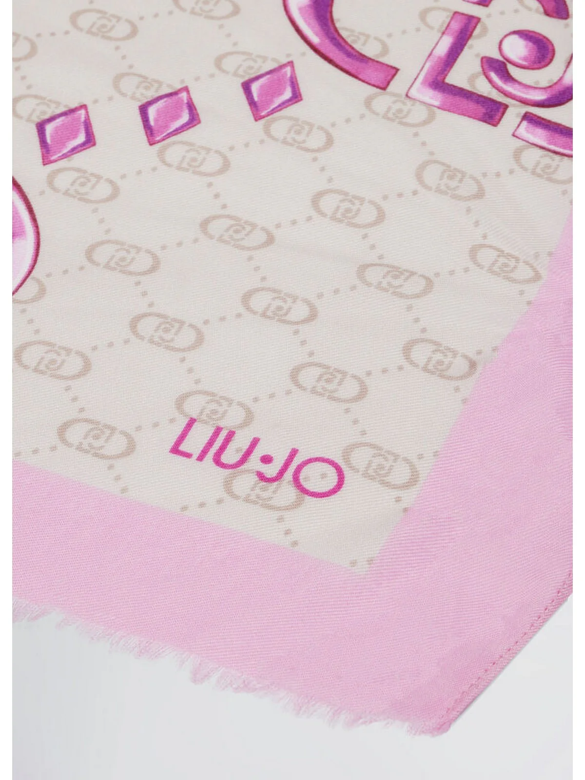 LIU JO SOFT Stola Donna  2A5029T0300 X0661 Rosa - Image 3
