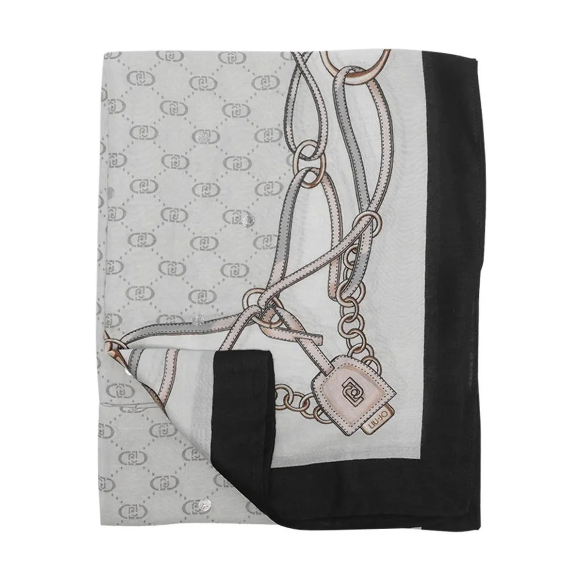 LIU JO SOFT Stola Donna  2F5079T0300 06188 Grigio ghiaccio - Image 3