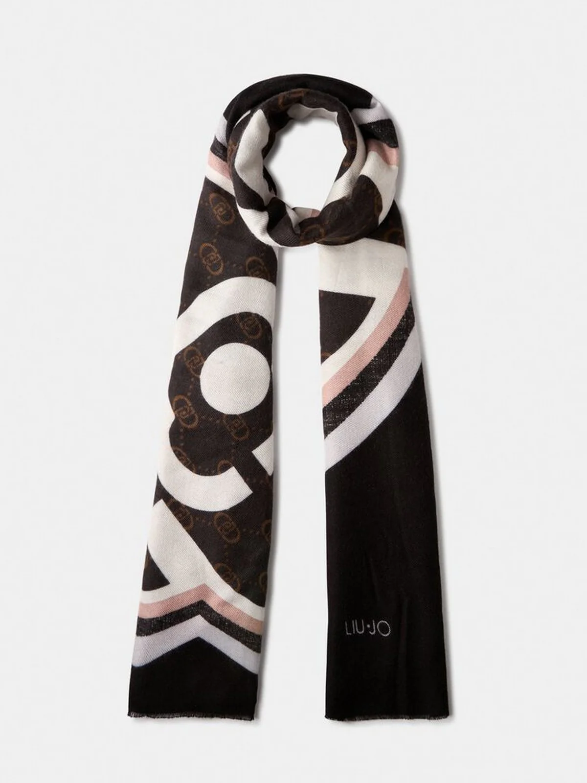 LIU JO SOFT Stola Donna  2F5082T0300 22222 Nero - Image 3