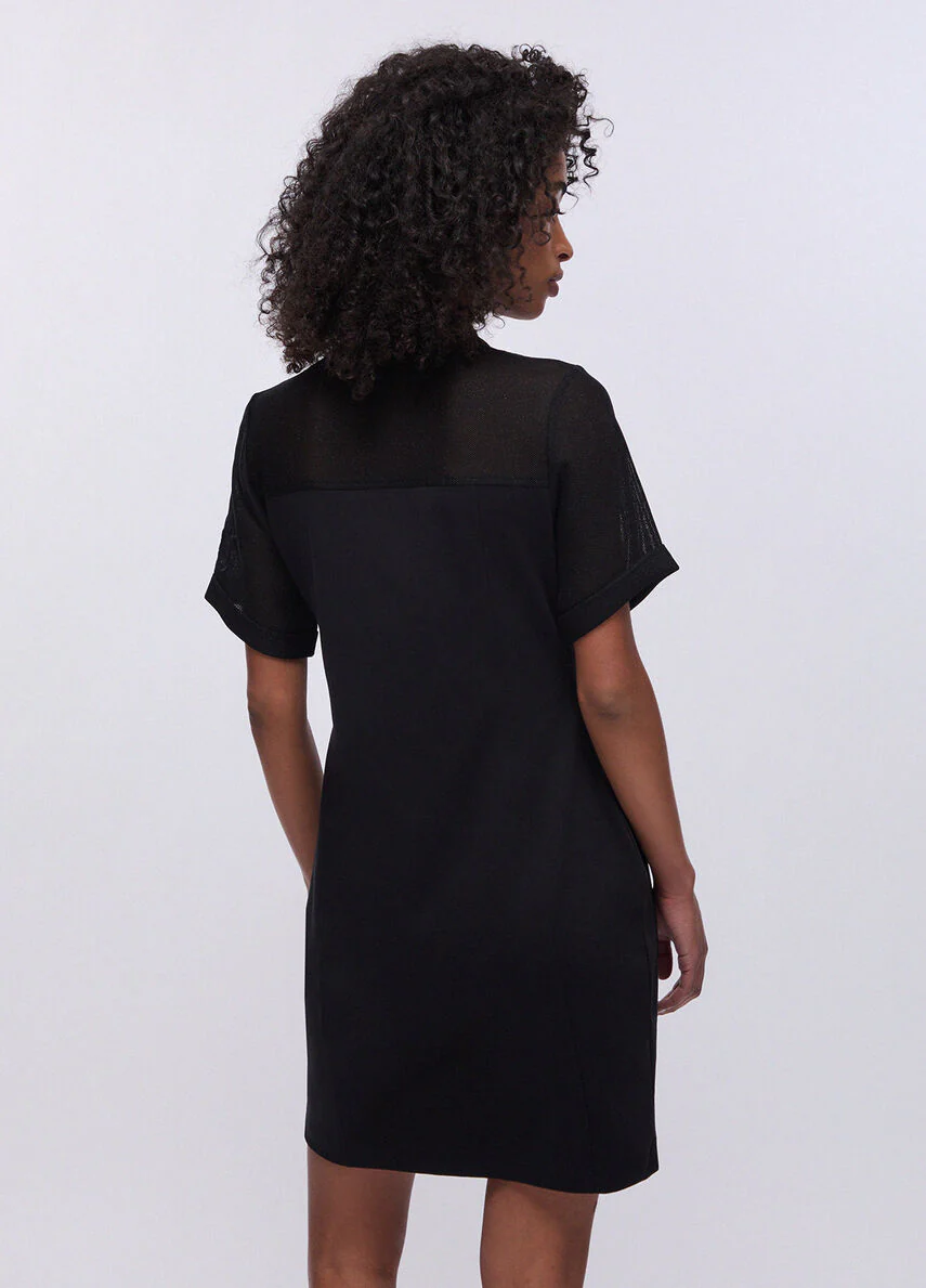 LIU JO SPORT Abito Donna TA6235J3855 22222 Nero - Image 3