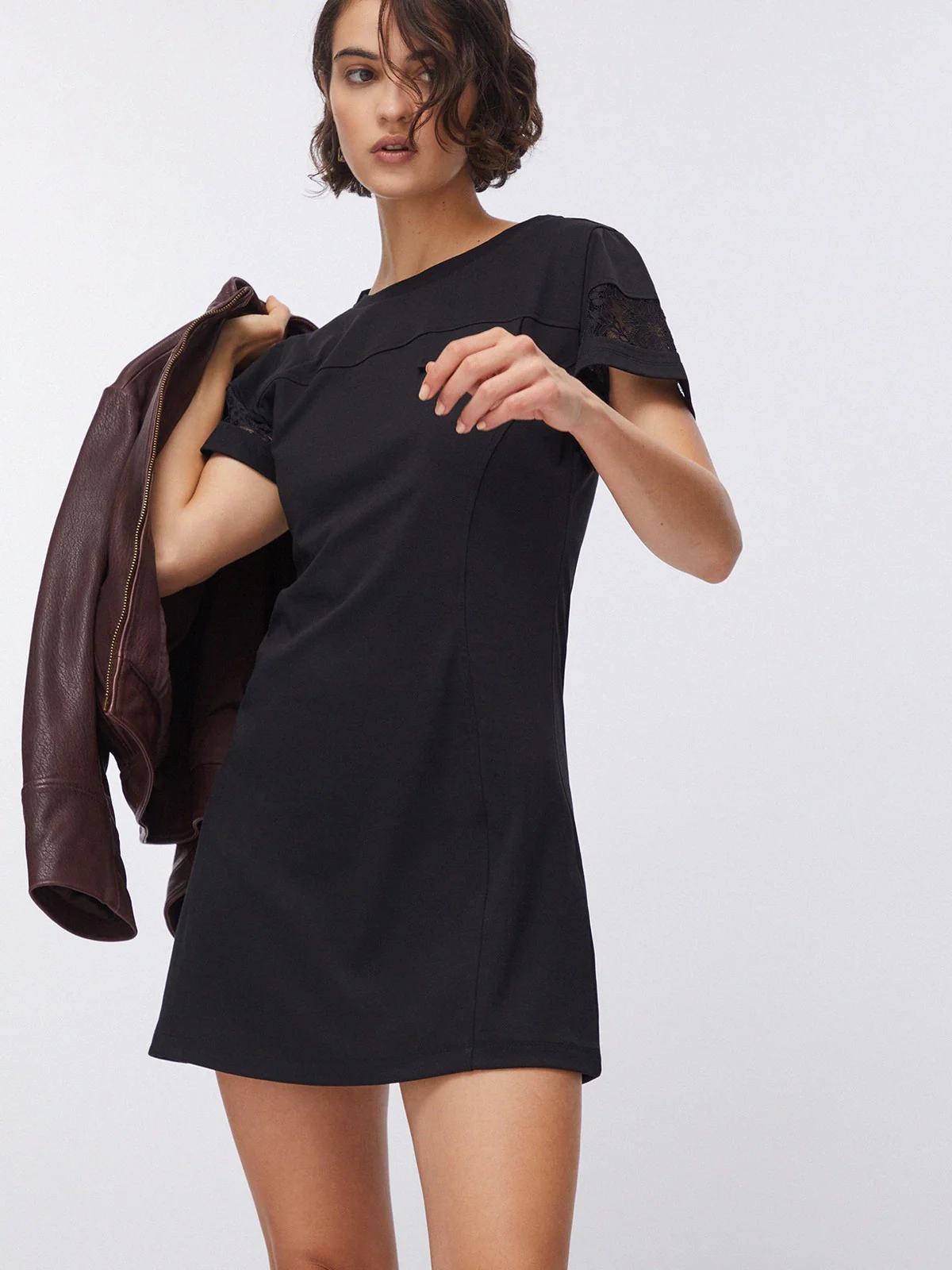 LIU JO SPORT Abito Donna  TA6236J3855 22222 Nero - Image 5
