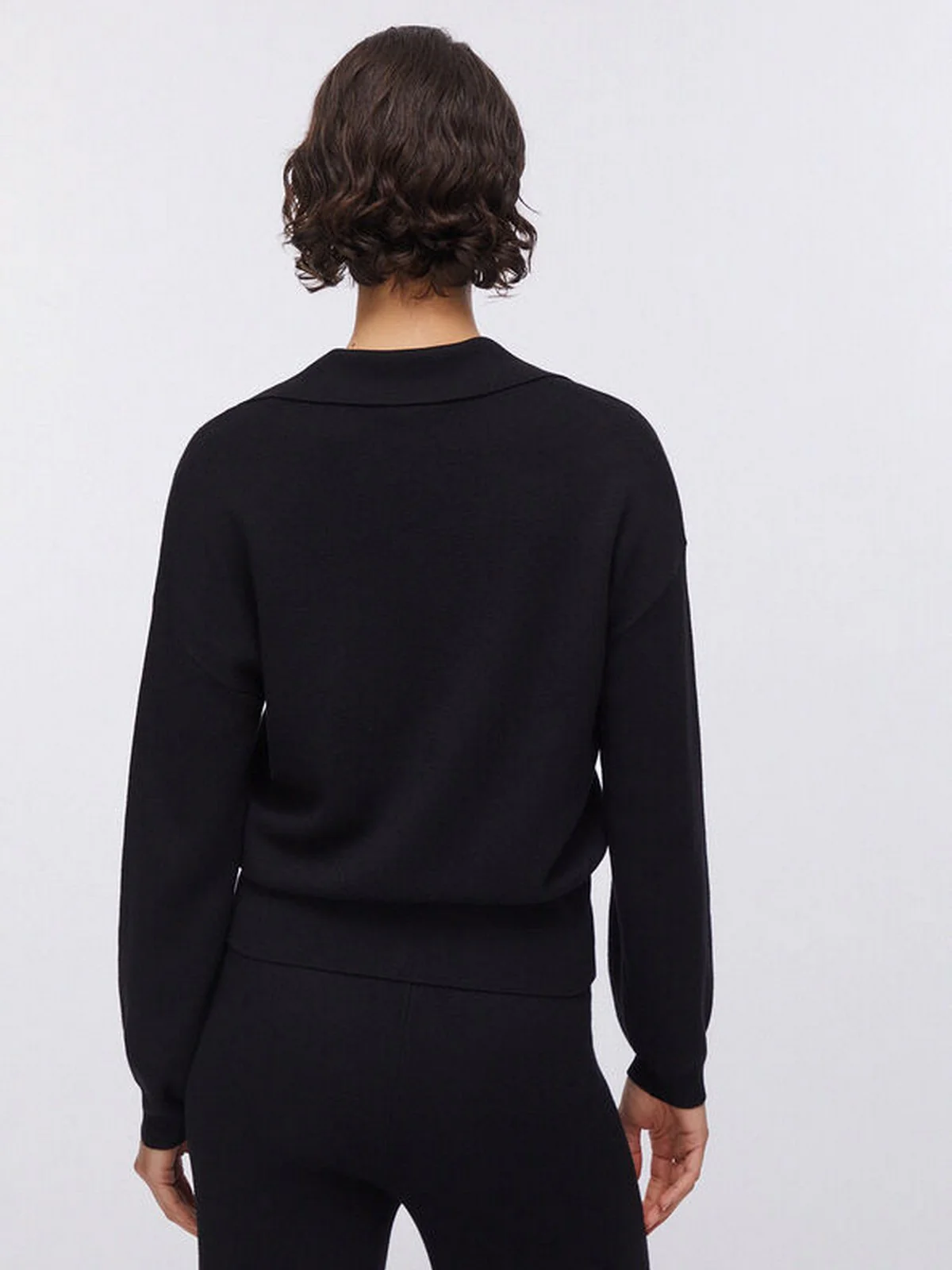 LIU JO SPORT Cardigan Donna  TA6041MS59L 22222 Nero - Image 6