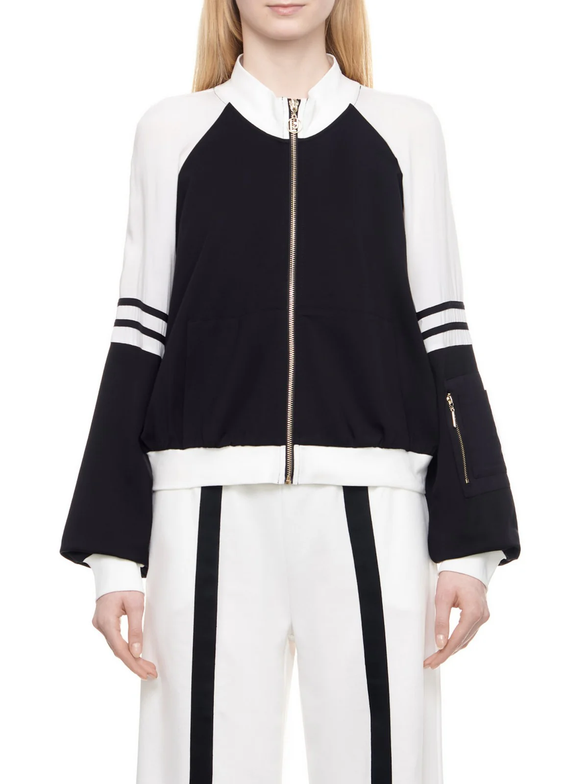 LIU JO SPORT Felpa Donna  TA4175J5942 C3116 Nero - Image 4