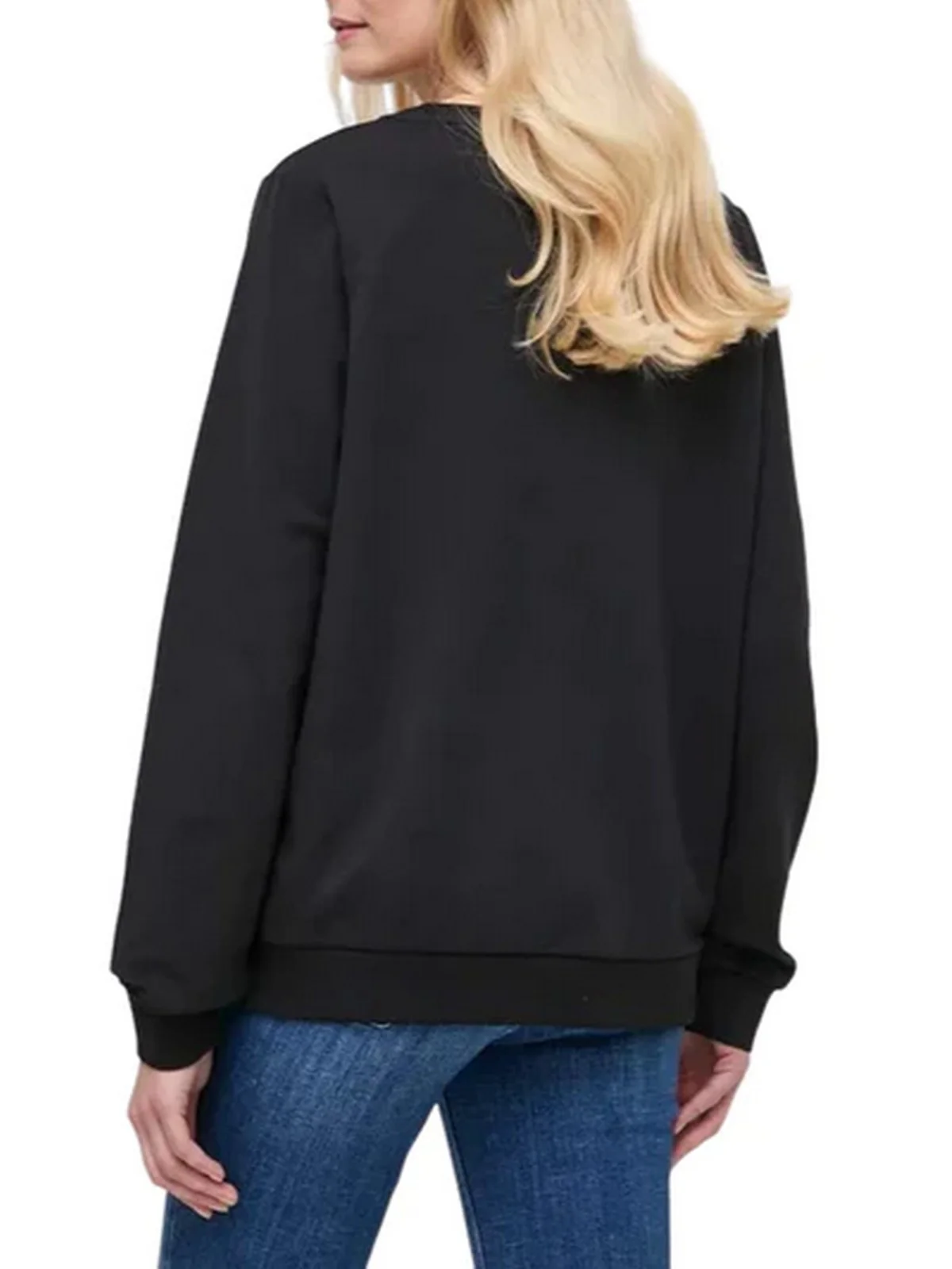 LIU JO SPORT Felpa Donna  TA4225FS090 Q9957 Nero - Image 2
