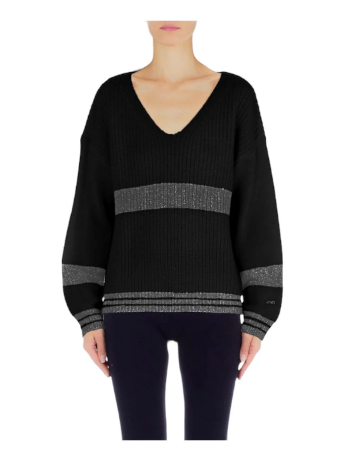 LIU JO SPORT Maglione Donna TF3309MA07G 01094 Nero