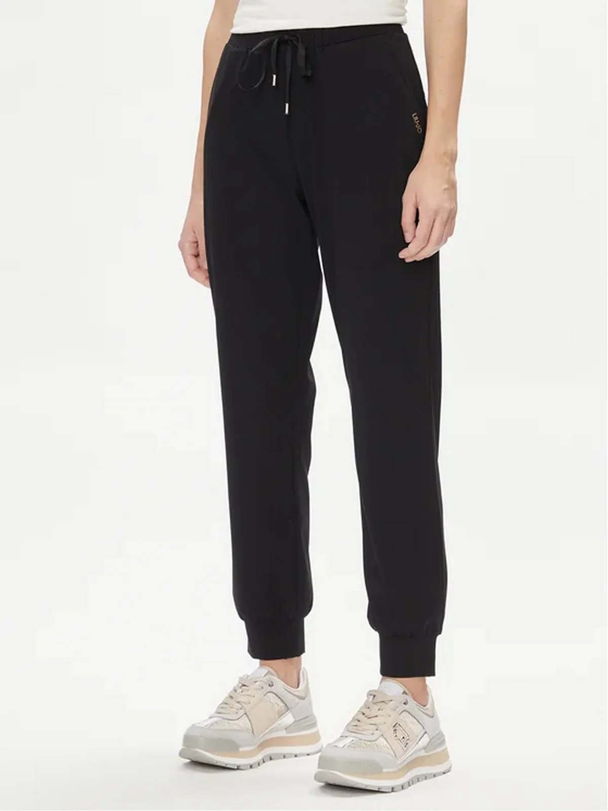 LIU JO SPORT Pantalone Donna  TA4148J4638 22222 Nero - Image 3
