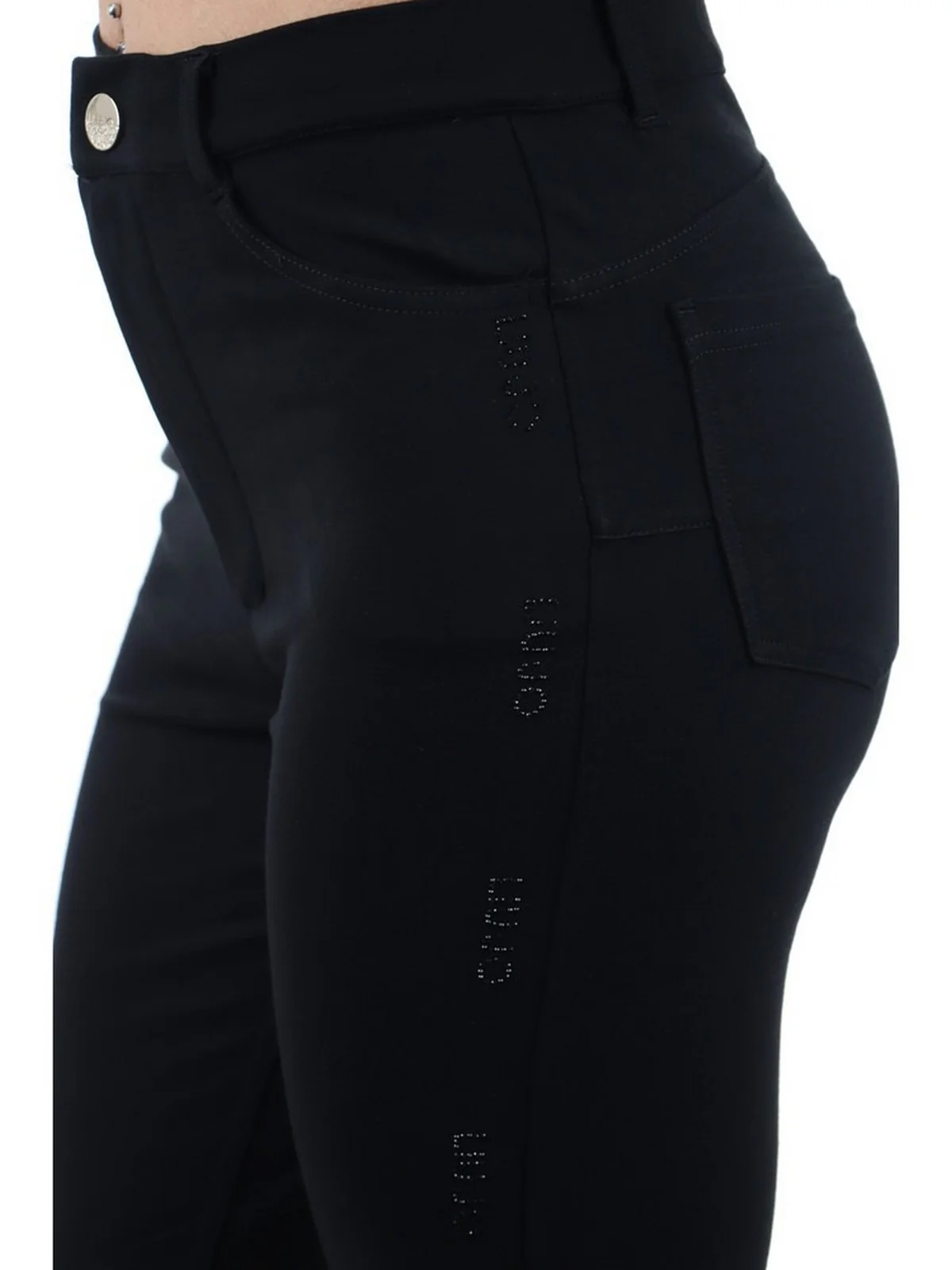 LIU JO SPORT Pantalone Donna  TA4149JS182 W9415 Nero - Image 2