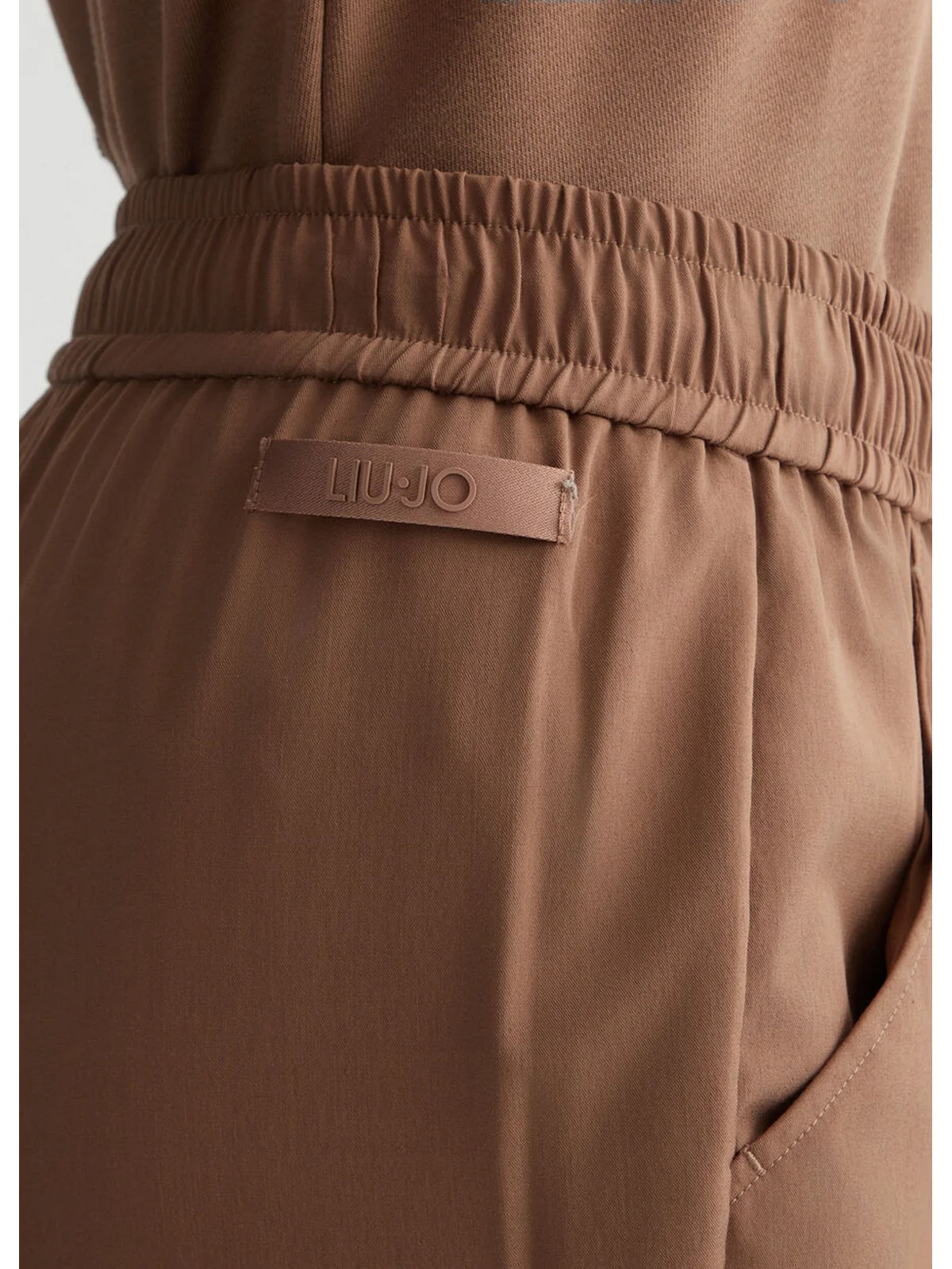 LIU JO SPORT Pantalone Donna  TA5144TS922 X0675 Nude brown - Image 4