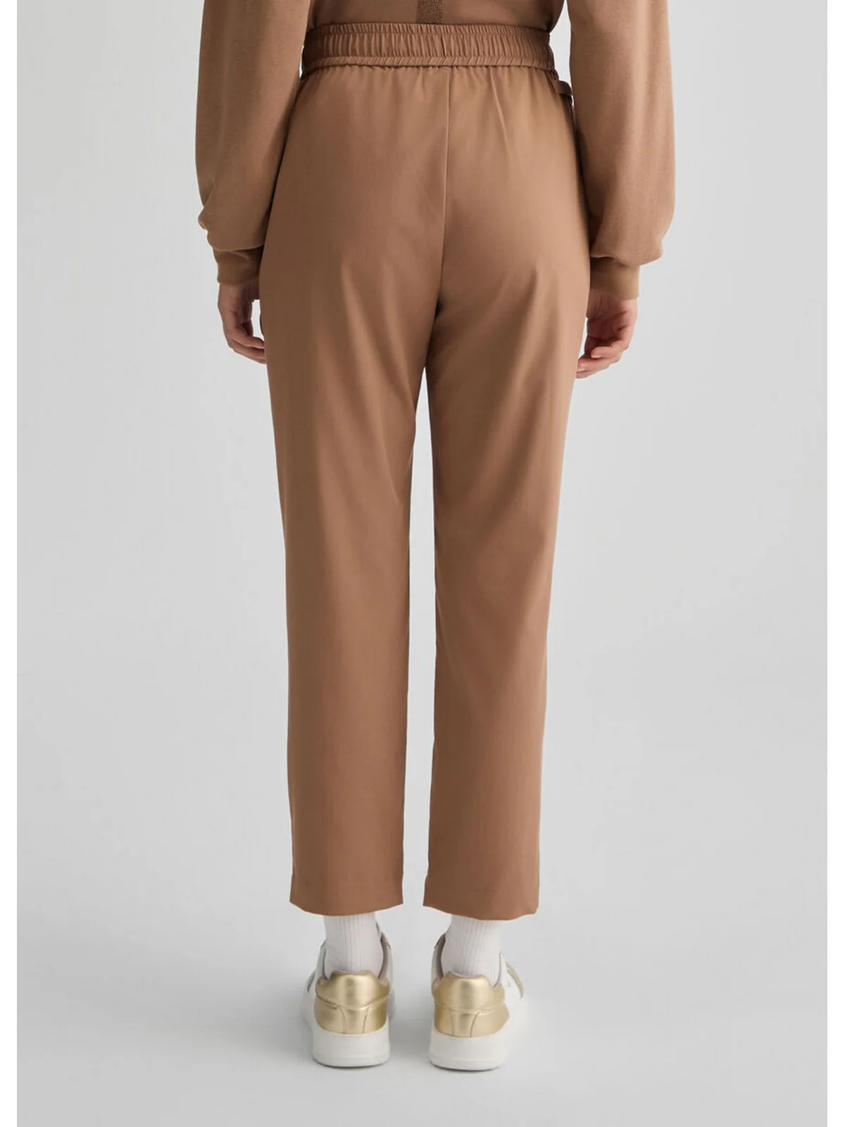 LIU JO SPORT Pantalone Donna  TA5144TS922 X0675 Nude brown - Image 6