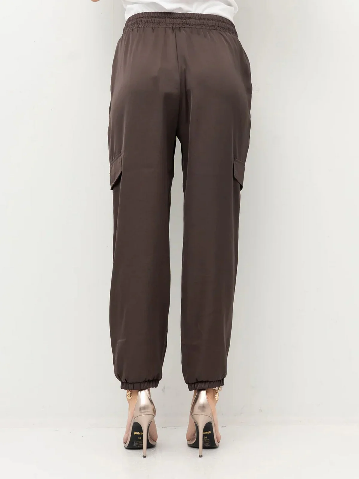 LIU JO SPORT Pantalone Donna TA5293TS964 91016 MORO - Image 5