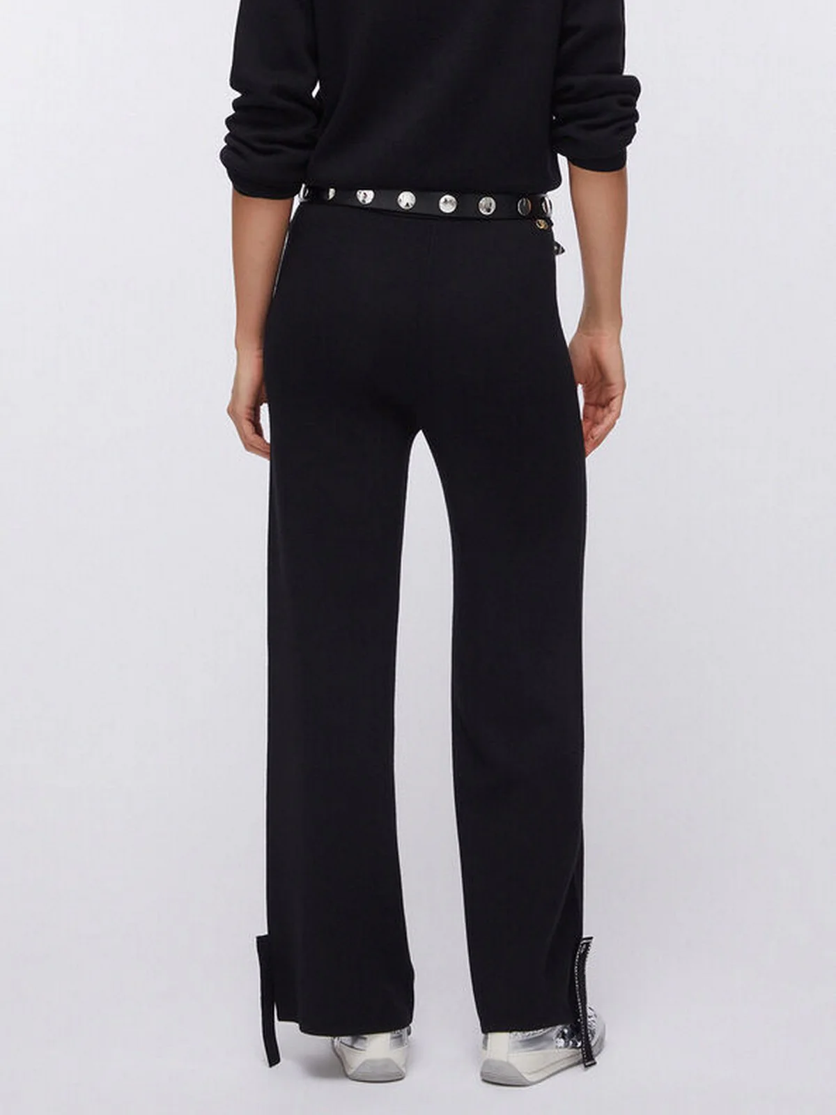 LIU JO SPORT Pantalone Donna TA6047MS59L 22222 Nero - Image 6