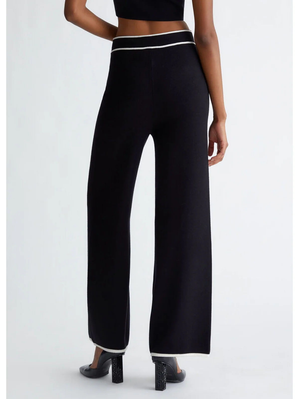 LIU JO SPORT Pantalone Donna  TF4048MS59L B3122 Nero - Image 3