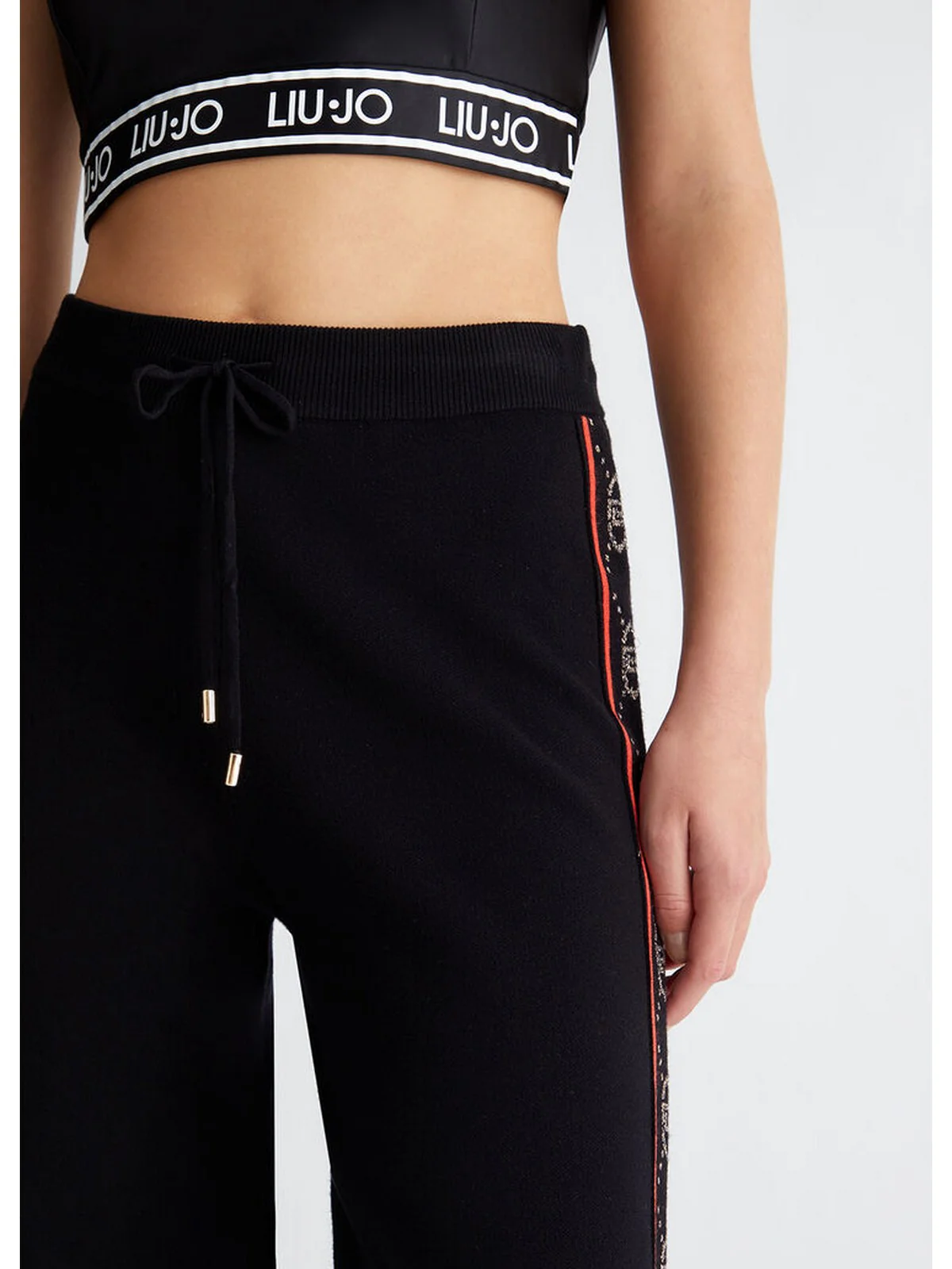 LIU JO SPORT Pantalone Donna  TF4226MS63L A4279 Nero - Image 2
