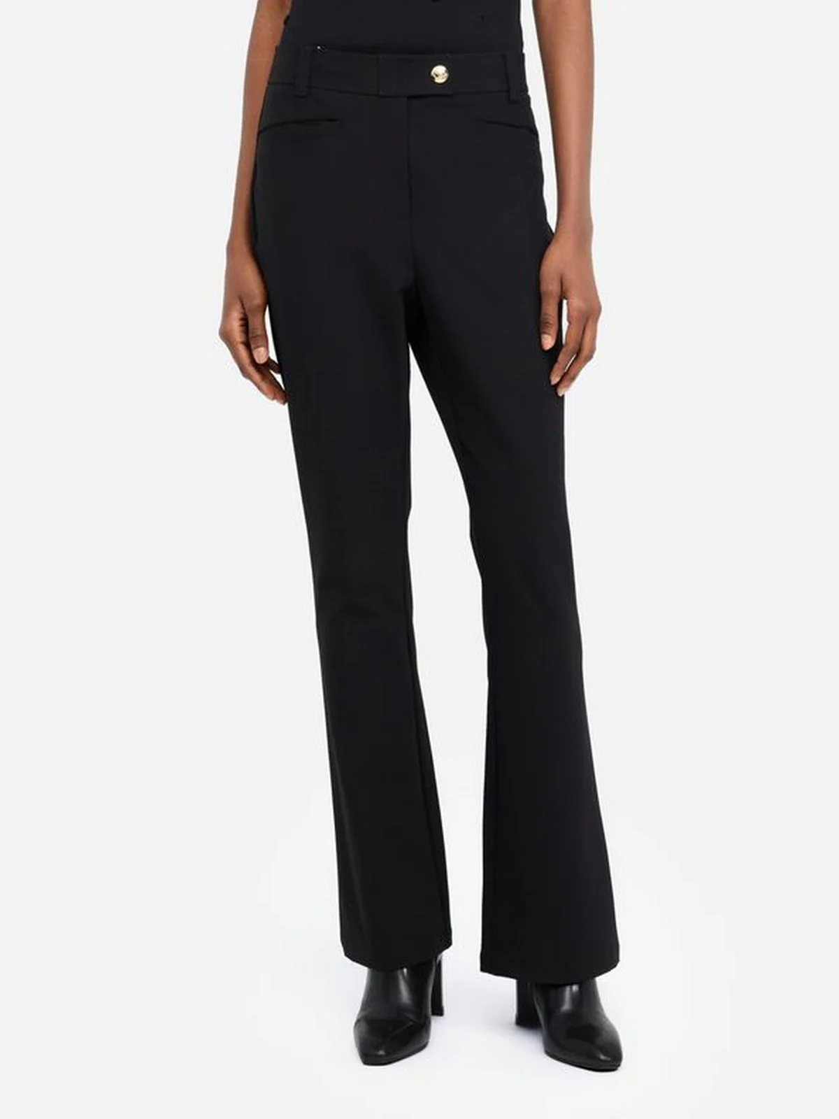 LIU JO SPORT Pantalone Donna  TF5266T2620 22222 Nero - Image 5