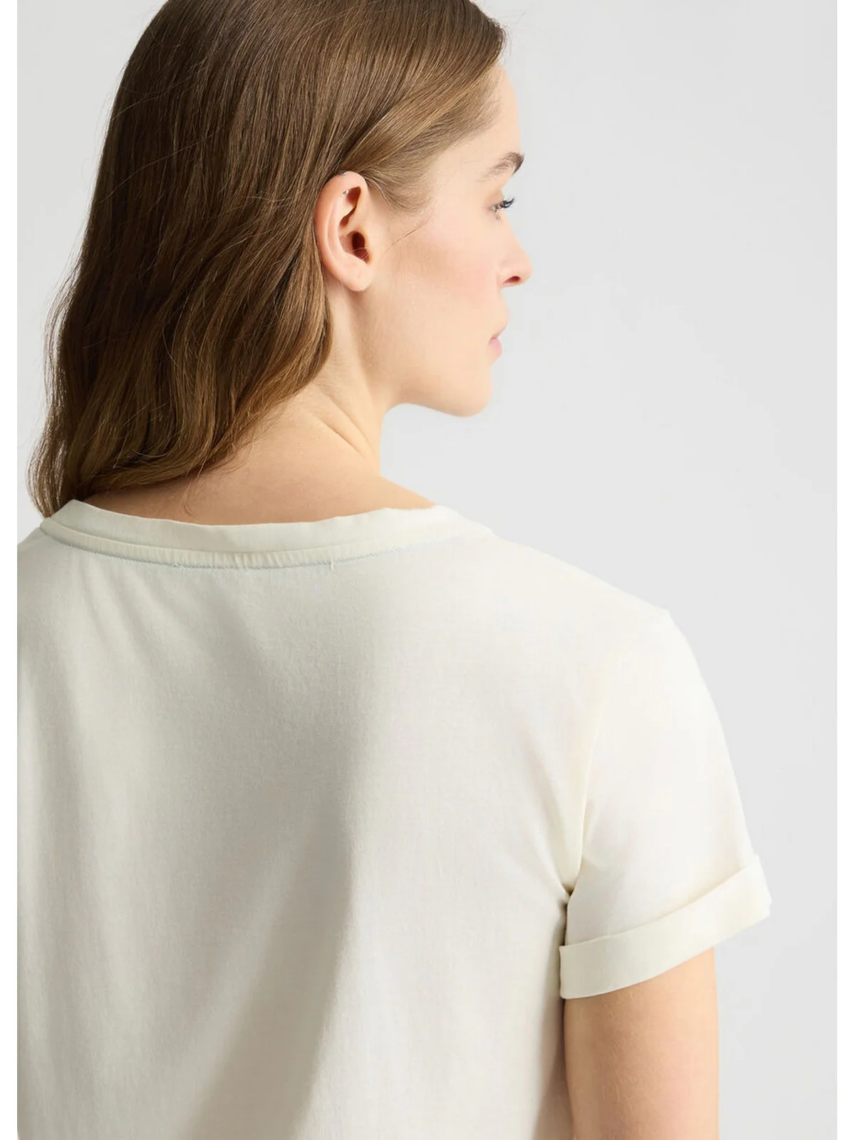 LIU JO SPORT T-shirt Donna  TA5180JS923 M9248 White m.LJ holed - Image 3