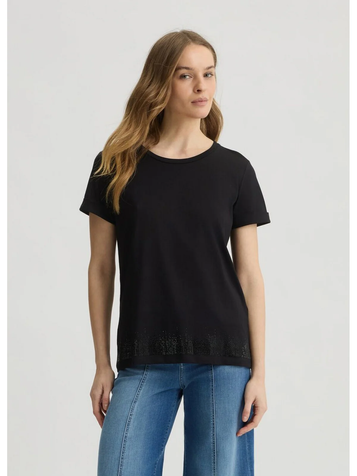 LIU JO SPORT T-shirt Donna  TA5180JS923 M9312 Nero/LiuJo edge - Image 7