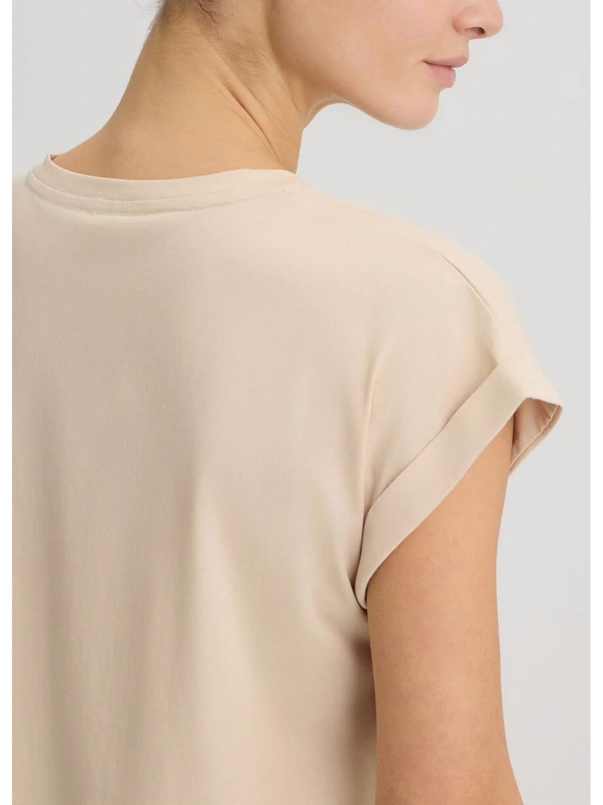 LIU JO SPORT T-shirt Donna  TA5181JS003 M9181 Natural beige LiuJo - Image 3