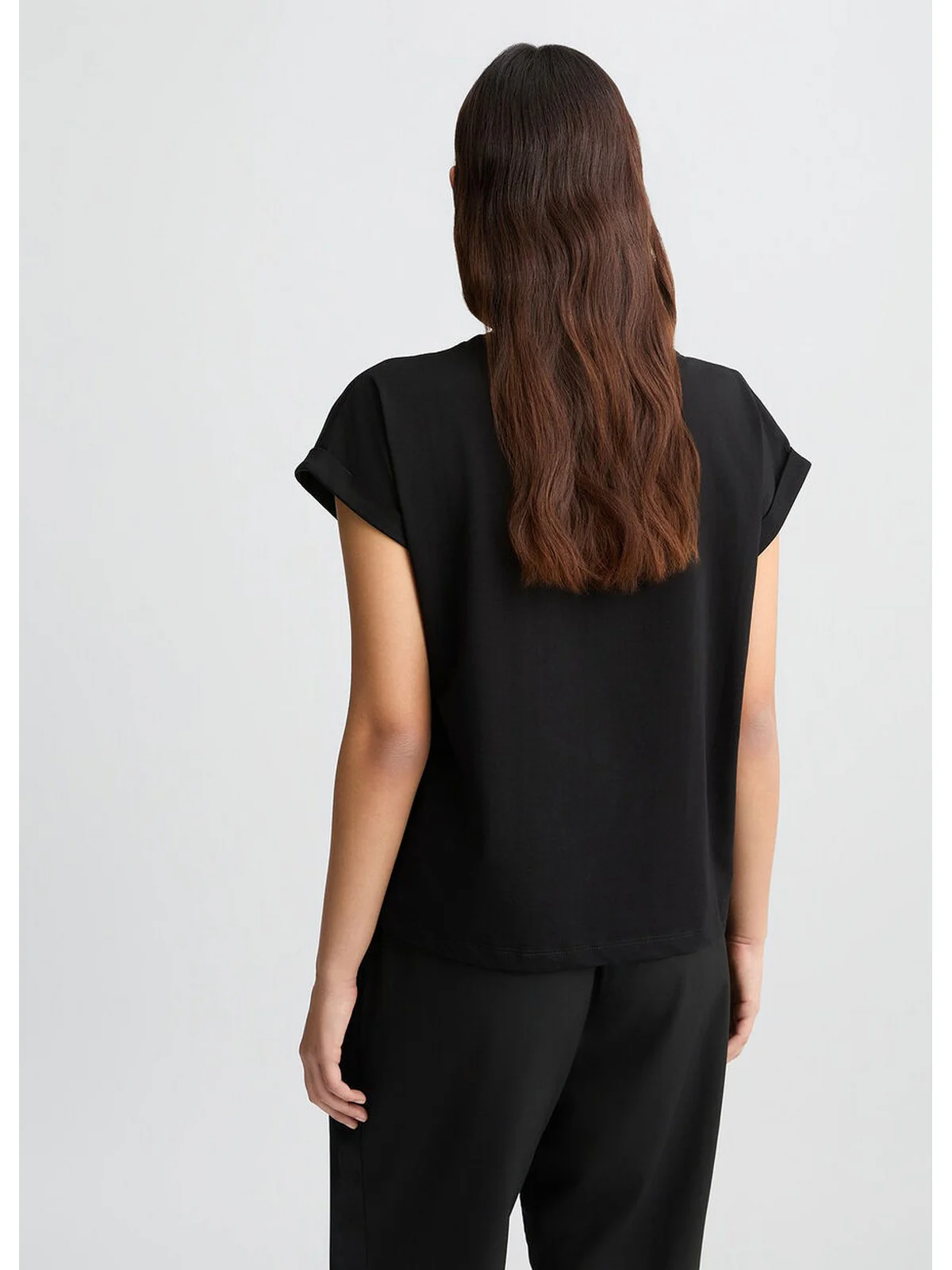 LIU JO SPORT T-shirt Donna  TA5181JS003 W9415 NERO/LIUJO - Image 6