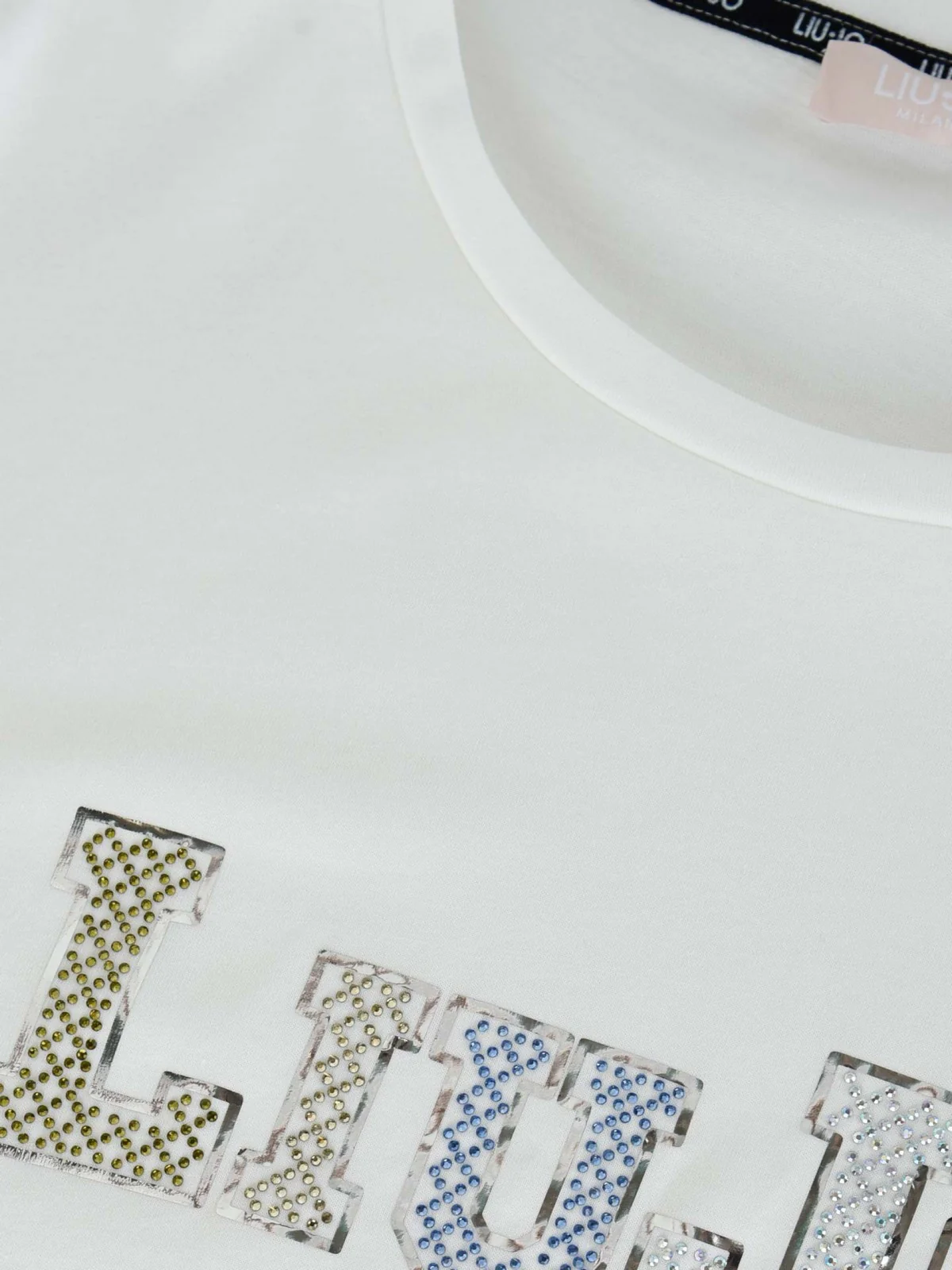 LIU JO SPORT T-Shirt e Polo Donna  TA4204JS923 10604 Avorio - Image 2