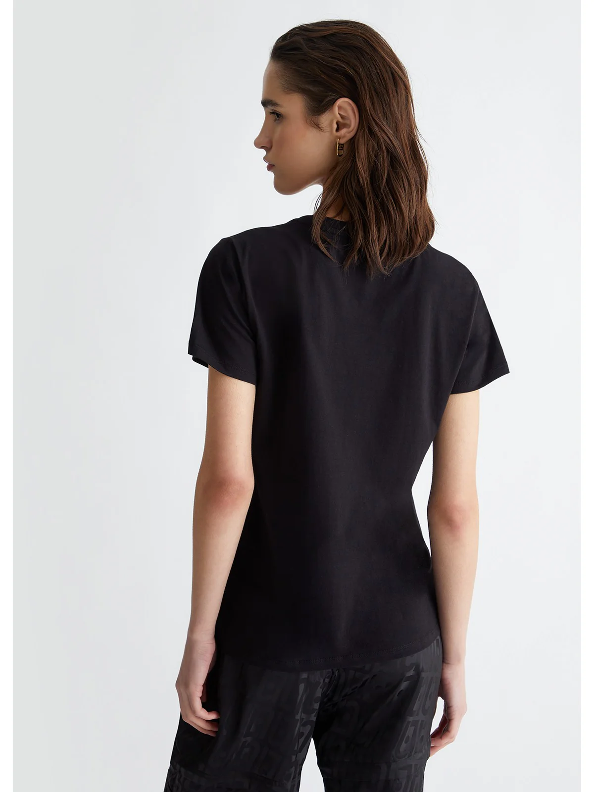 LIU JO SPORT T-Shirt e Polo Donna  TA4204JS923 22222 Nero - Image 3
