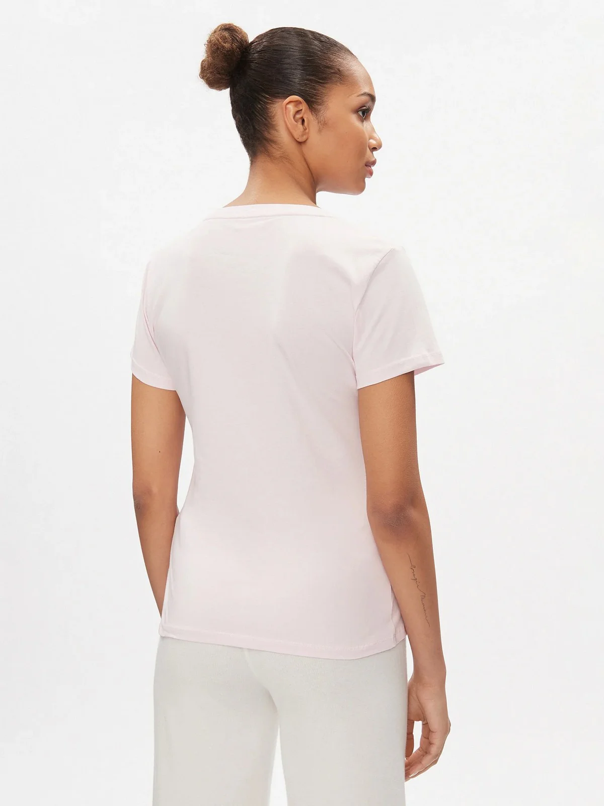 LIU JO SPORT T-Shirt e Polo Donna  TA4246JS003 32808 Rosa - Image 3