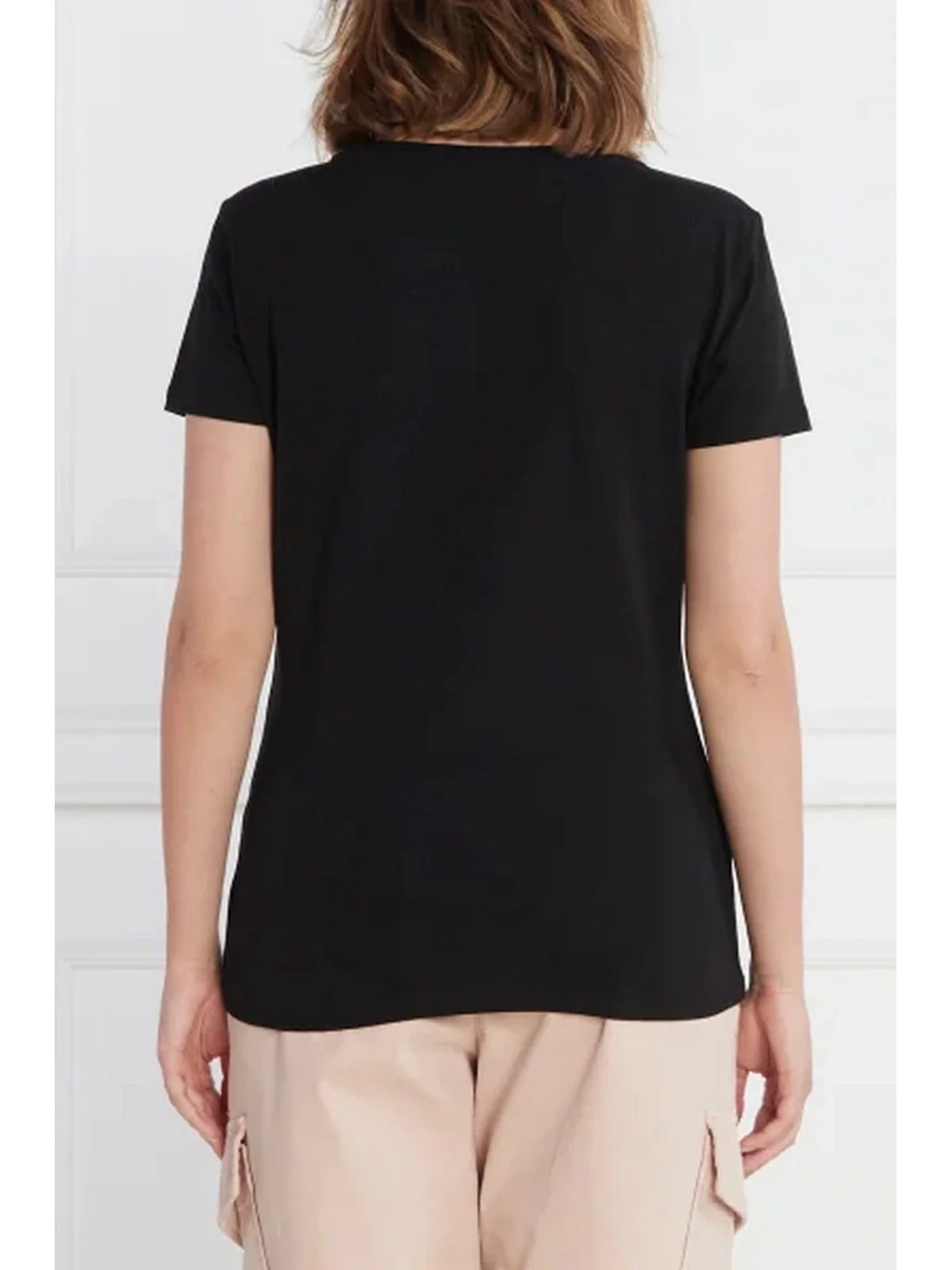 LIU JO SPORT T-Shirt e Polo Donna  TF3282J0088 Q9642 Nero - Image 2