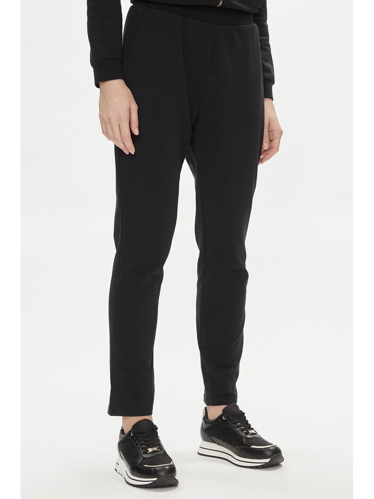 LIU JO SPORT Tuta Donna  TA4260FS090 22222 Nero - Image 2