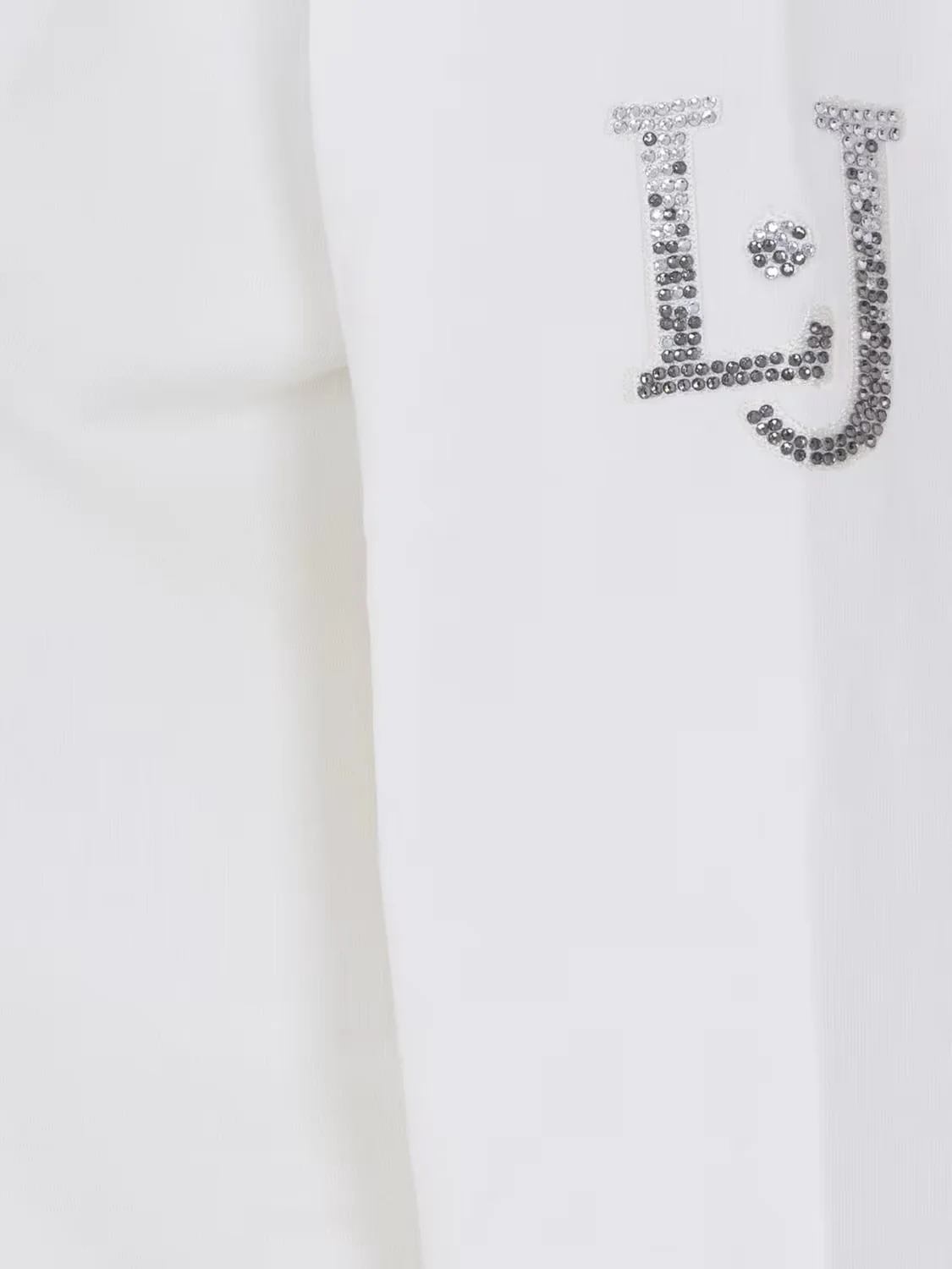 LIU JO SPORT Tuta Donna  TA6222FS090 10105 White milk - Image 4