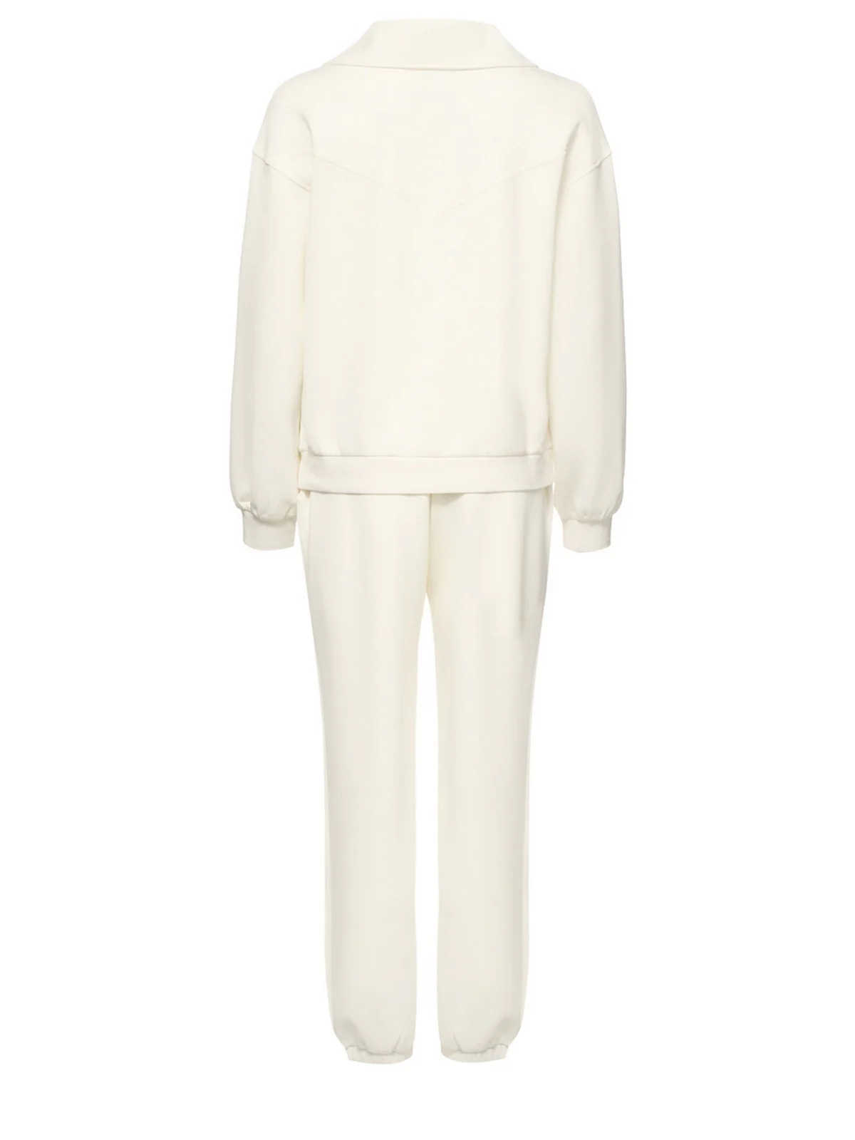 LIU JO SPORT Tuta Donna  TA6223JS869 10105 White milk - Image 2