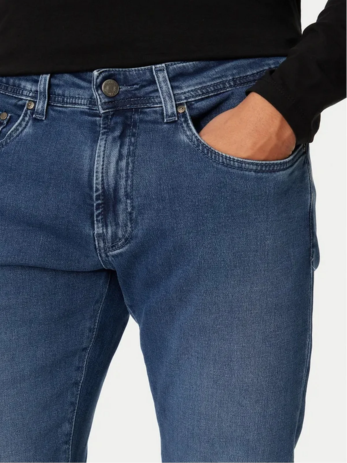 LIU JO UOMO Jeans Uomo  QF4075D4945 77268 Blu - Image 4