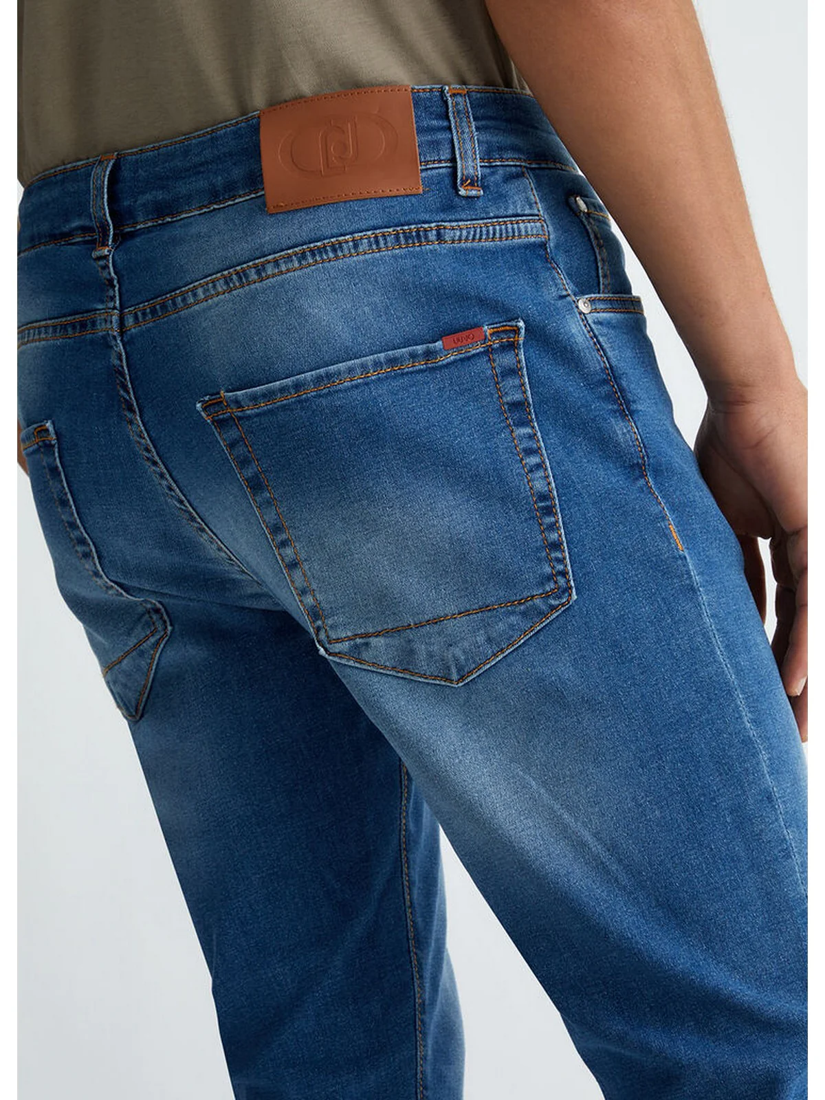 LIU JO UOMO Jeans Uomo QXX021D4971 77025 Blu - Image 2