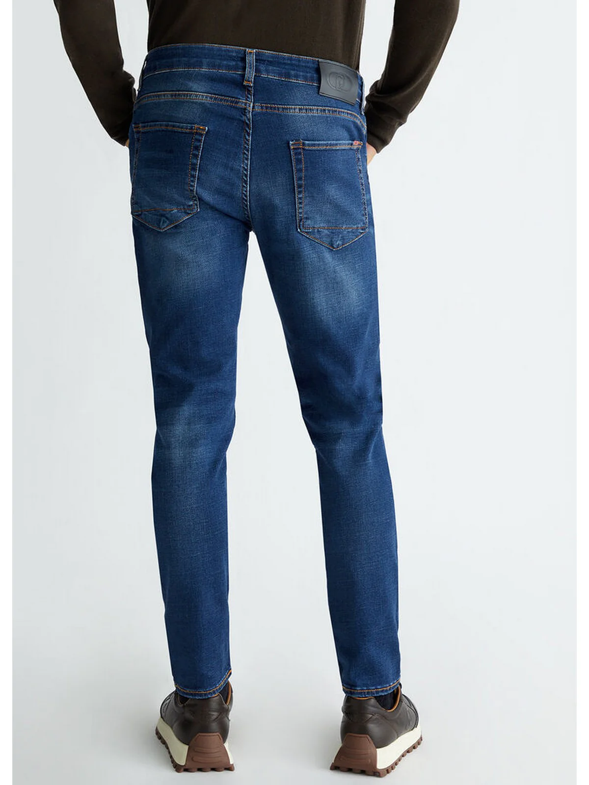 LIU JO UOMO Jeans Uomo  QXX022D4970 77018 Blu - Image 4