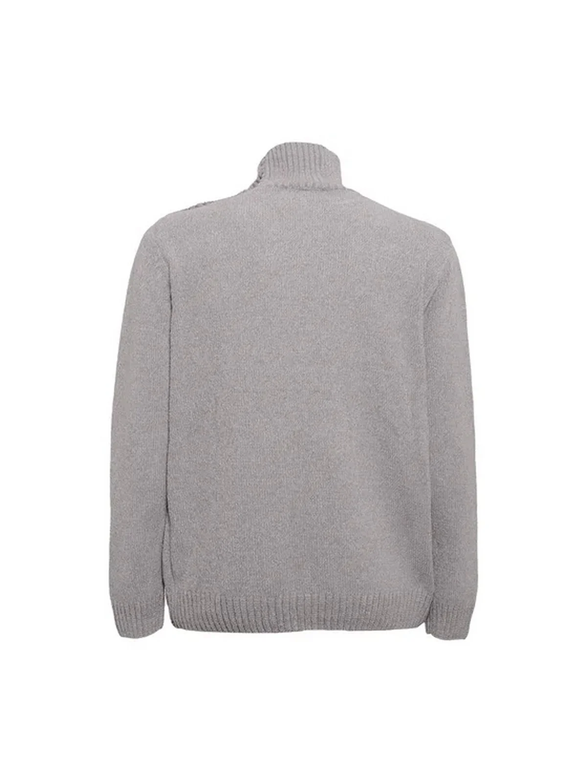 LIU JO UOMO Maglione Uomo M223P202CINYBUTTON 245 Grigio - Image 2