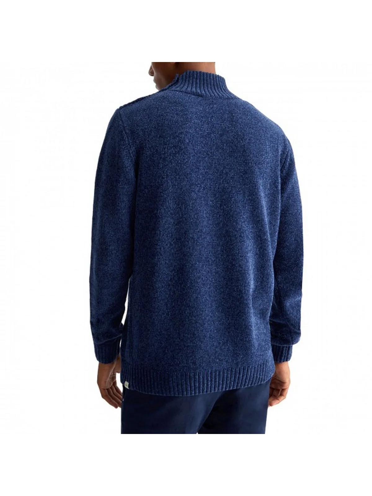 LIU JO UOMO Maglione Uomo  M223P202CINYBUTTON 711 Blu - Image 2