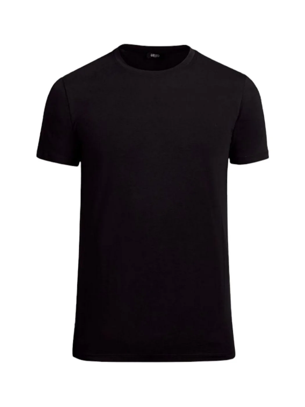 LIU JO UOMO T-Shirt e Polo Uomo  M000P204SHORTLOGO Nero - Image 10