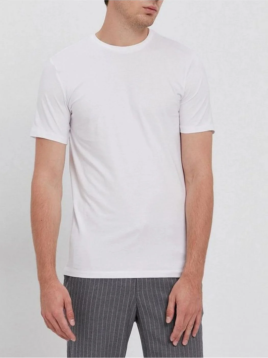 LIU JO UOMO T-Shirt e Polo Uomo  M000P204SHORTLOGO Nero - Image 5