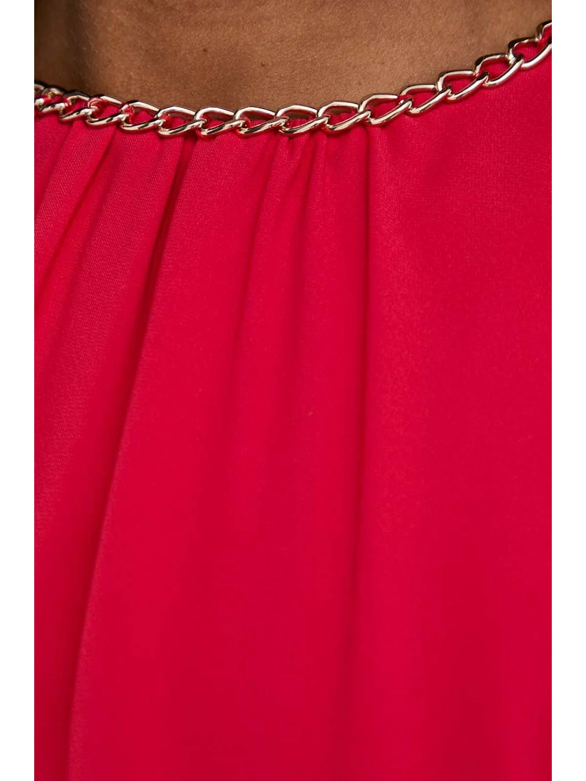 LIU JO WHITE Abito Donna MA4192T4434 81761 Rosso - Image 5