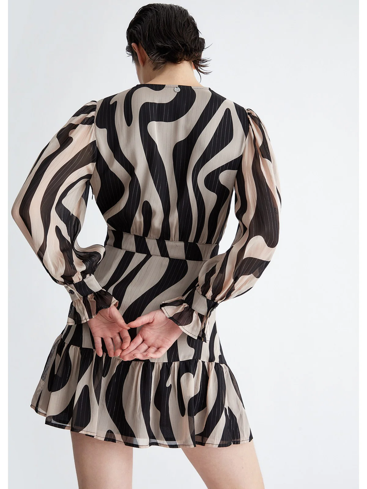 LIU JO WHITE Abito Donna  WA4093T3765 Q9973 Rosa - Image 3