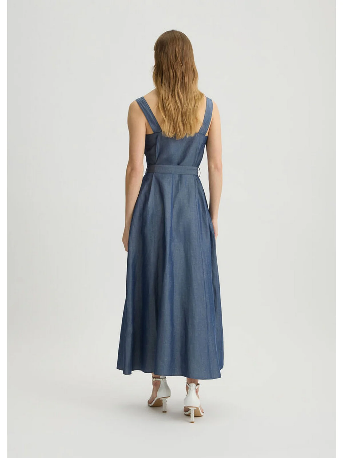 LIU JO WHITE Abito Donna  WA5312T4818 09481 Blu - Image 5