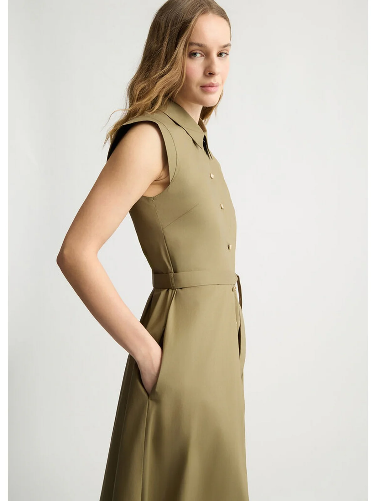 LIU JO WHITE Abito Donna  WA5357T4853 X0680 Verde - Image 2
