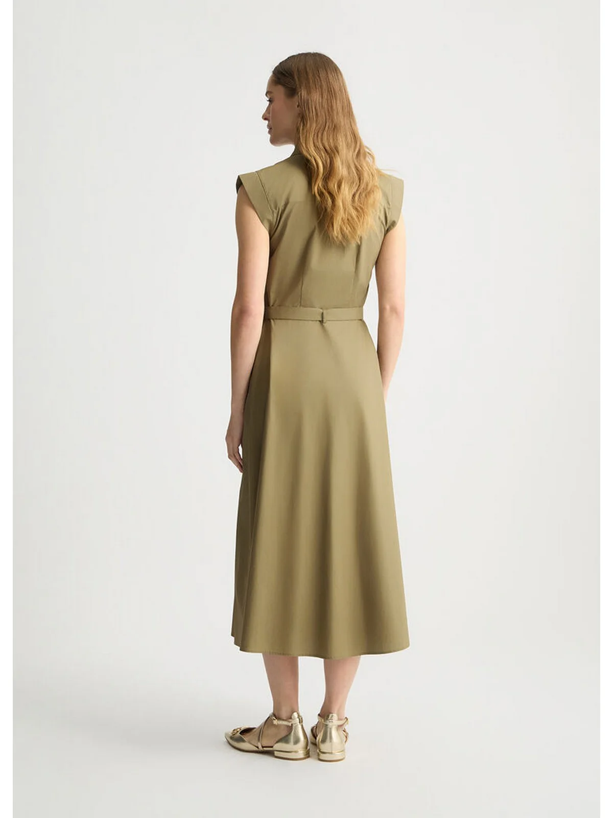 LIU JO WHITE Abito Donna  WA5357T4853 X0680 Verde - Image 4