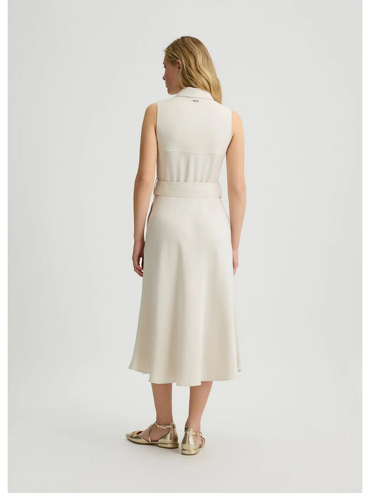 LIU JO WHITE Abito Donna  WA5421T3406 20304 Beige - Image 4