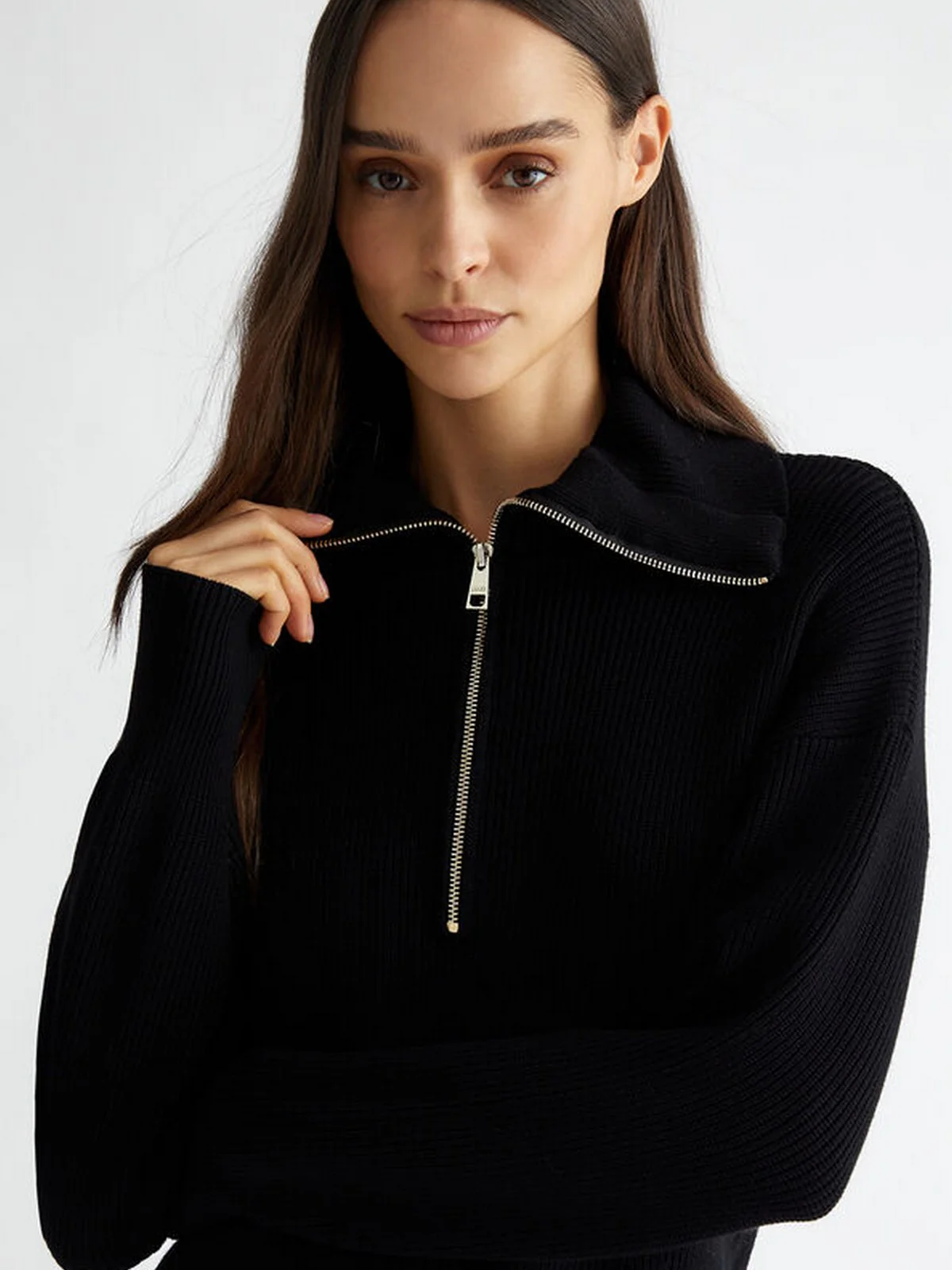 LIU JO WHITE Abito Donna  WF4228MS99E 22222 Nero - Image 4