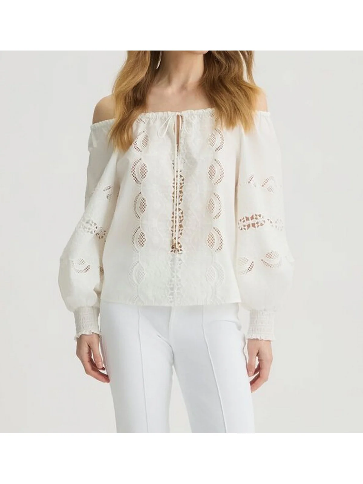 LIU JO WHITE Blusa Donna  WA5257T4853 20304 Bianco - Image 2