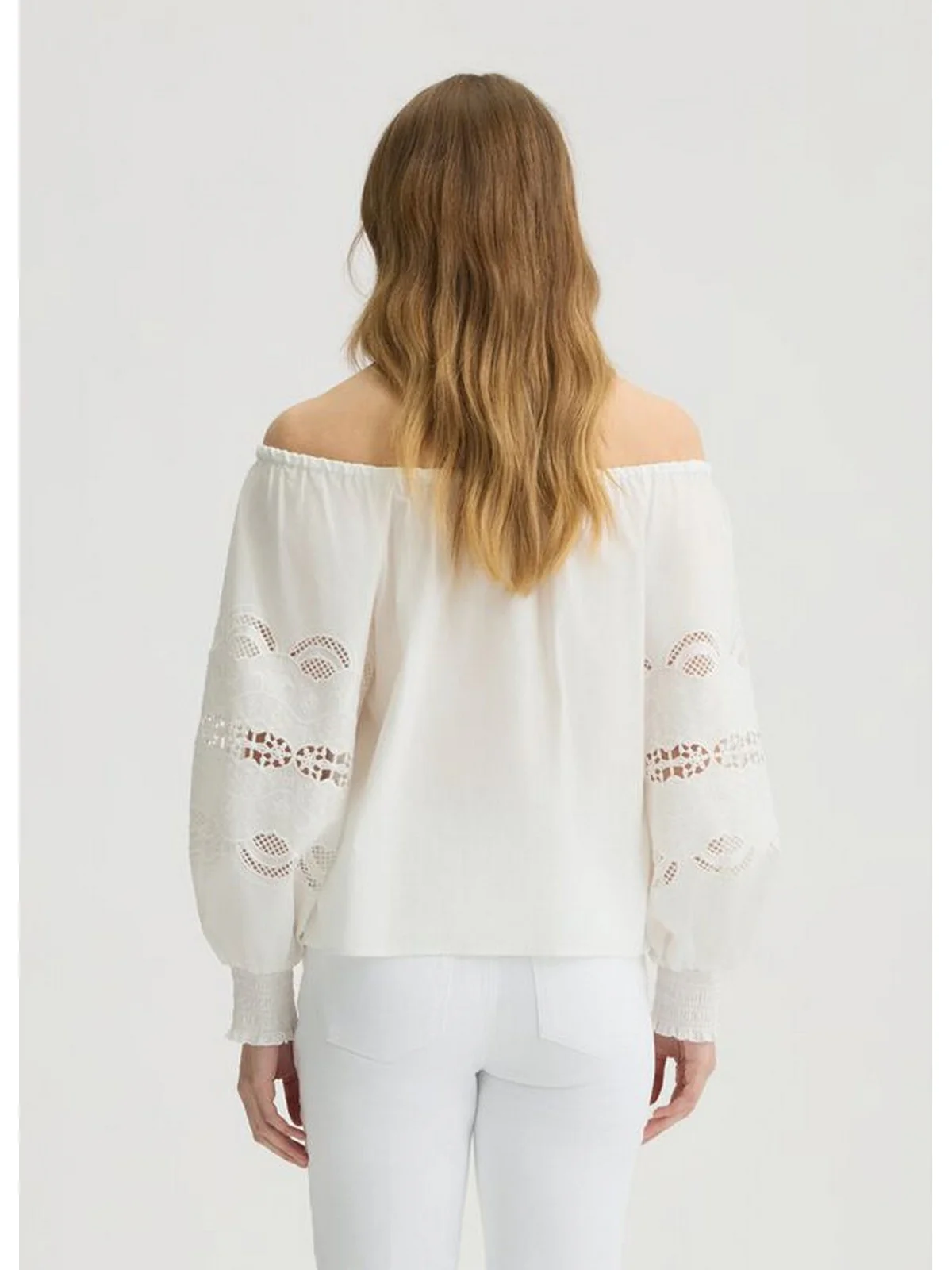 LIU JO WHITE Blusa Donna  WA5257T4853 20304 Bianco - Image 3