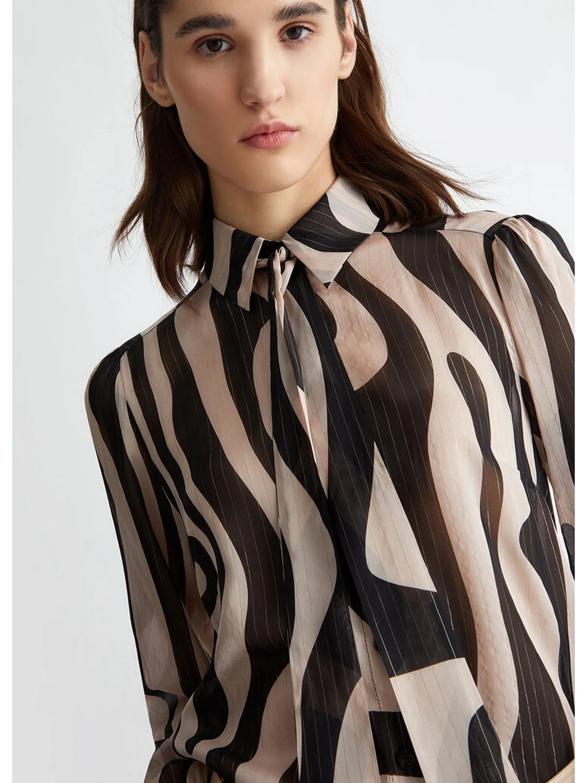 LIU JO WHITE Camicia Donna  WA4033T3765 Q9973 Rosa - Image 2