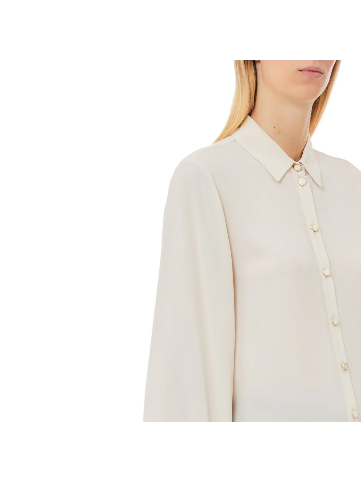 LIU JO WHITE Camicia Donna  WA5095T2578 20304 Beige - Image 4