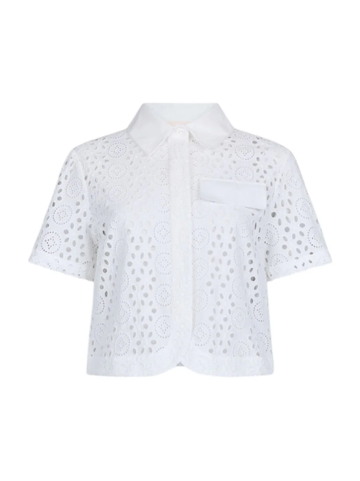 LIU JO WHITE Camicia Donna WA5283T2182 11111 Bianco