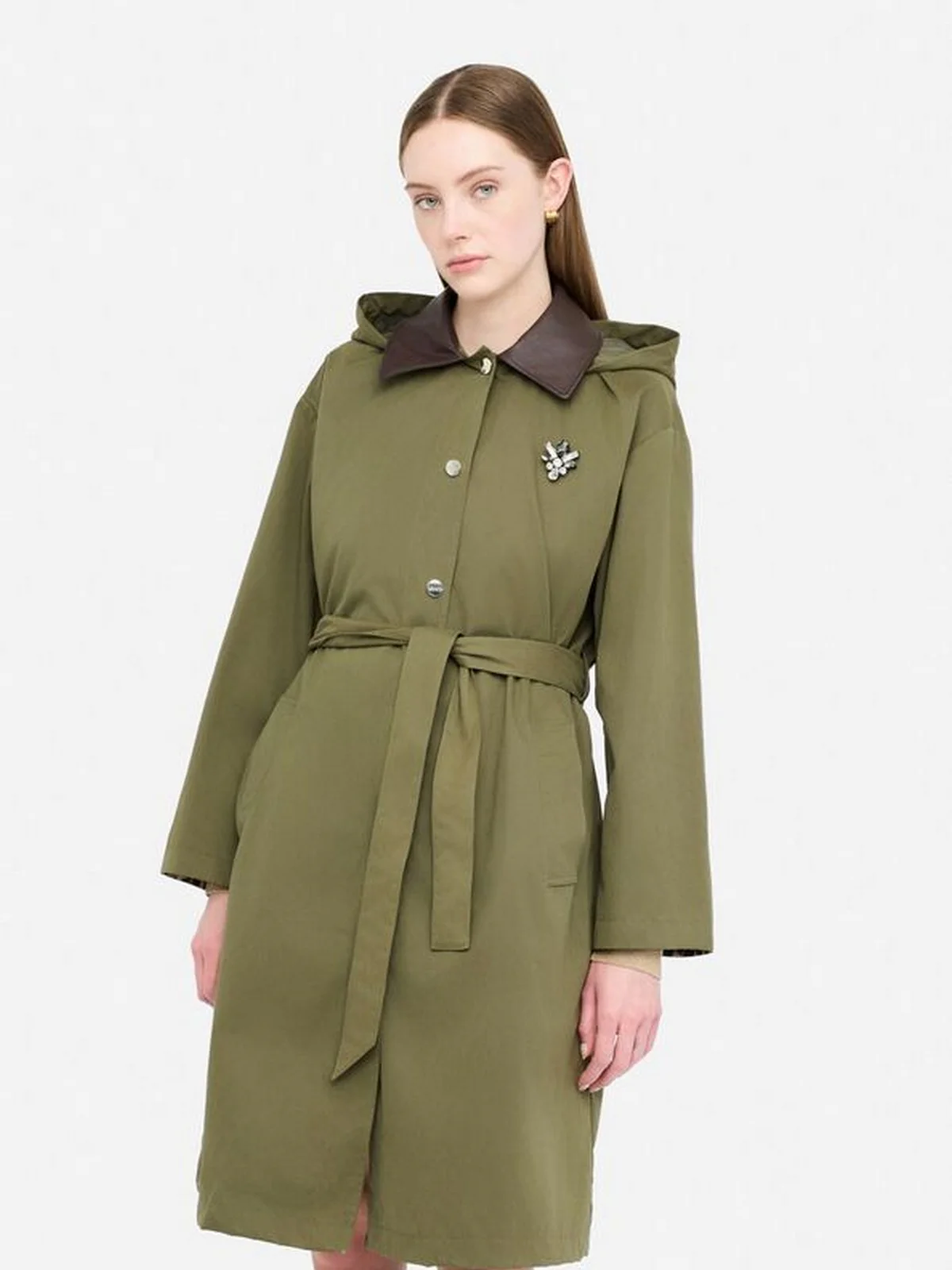LIU JO WHITE Cappotto Donna  MF5083T108A 90512 Mimetic - Image 6